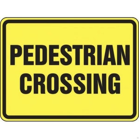 Accuform BICYCLE  PEDESTRIAN SIGN FRW522RA FRW522RA